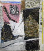 ALLEN Joe 
"Winter Haystack", 1986 
acrylic / canvas 
 215 x 185 cm  
 
please click the image to enlarge
