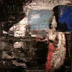 ALLEN Joe 
"Backyard", 1984 
mixed media / woodbox 
 132 x 126 cm  
 
please click the image to enlarge