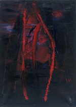 AVANZINI Marion 
"Down the rabbit hole", 2003 
oleo, acrílico / tela 
3 * 70 x 50 cm  
 
chascar por favor la imagen para agrandar