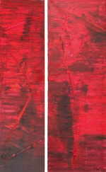 AVANZINI Marion 
"Ohne Sie", 2005 
oleo, acrílico / tela 
 120 x 70 cm  
 
chascar por favor la imagen para agrandar