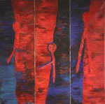 AVANZINI Marion 
"Evolution - Revolution - Dekonstruktion", 2006 
oleo, acrílico / tela 
 150 x 150 cm  
 
chascar por favor la imagen para agrandar
