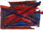 AVANZINI Marion 
"London", 2004 
oil, acrylic / paper 
 28 x 41 cm  
 
please click the image to enlarge