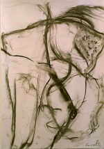 BRANDL Herbert 
untitled, 1992 
charcoal / paper 
 100 x 70 cm  
 
please click the image to enlarge