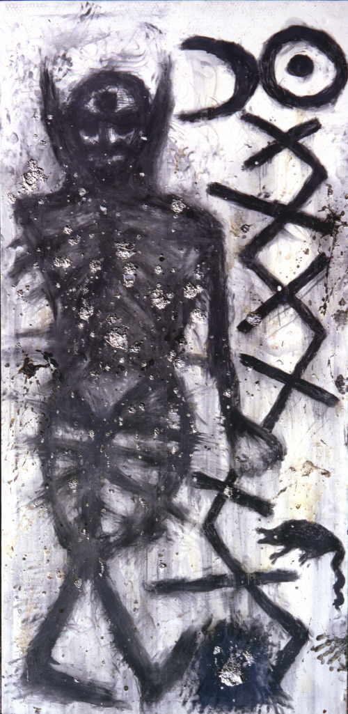 Garcia-Sevilla Ferran 
Ohne Titel, 1982
Acryl / Leinwand
270 x 130 cm