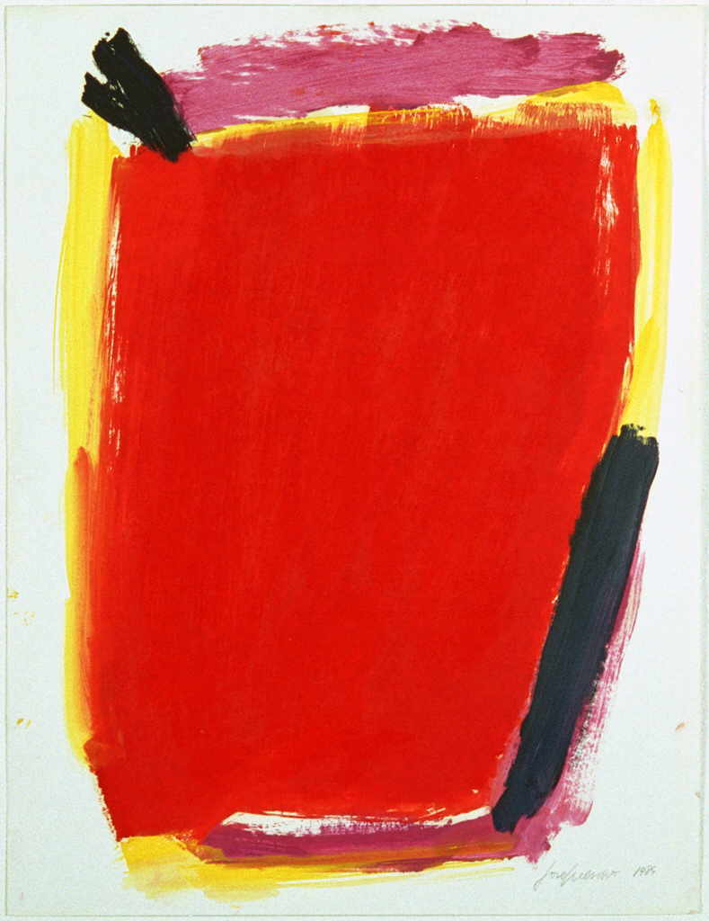 José Guerrero 
untitled, 1984
gouache / paper
65 x 50 cm