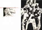 HEUER Heinrich 
aus "Konzert der 510 Glückwunschkarten", 1996 
unikate Radierung y Técnica mixta / papel hecho a mano 
2 * 21 x 14 cm  
 
chascar por favor la imagen para agrandar