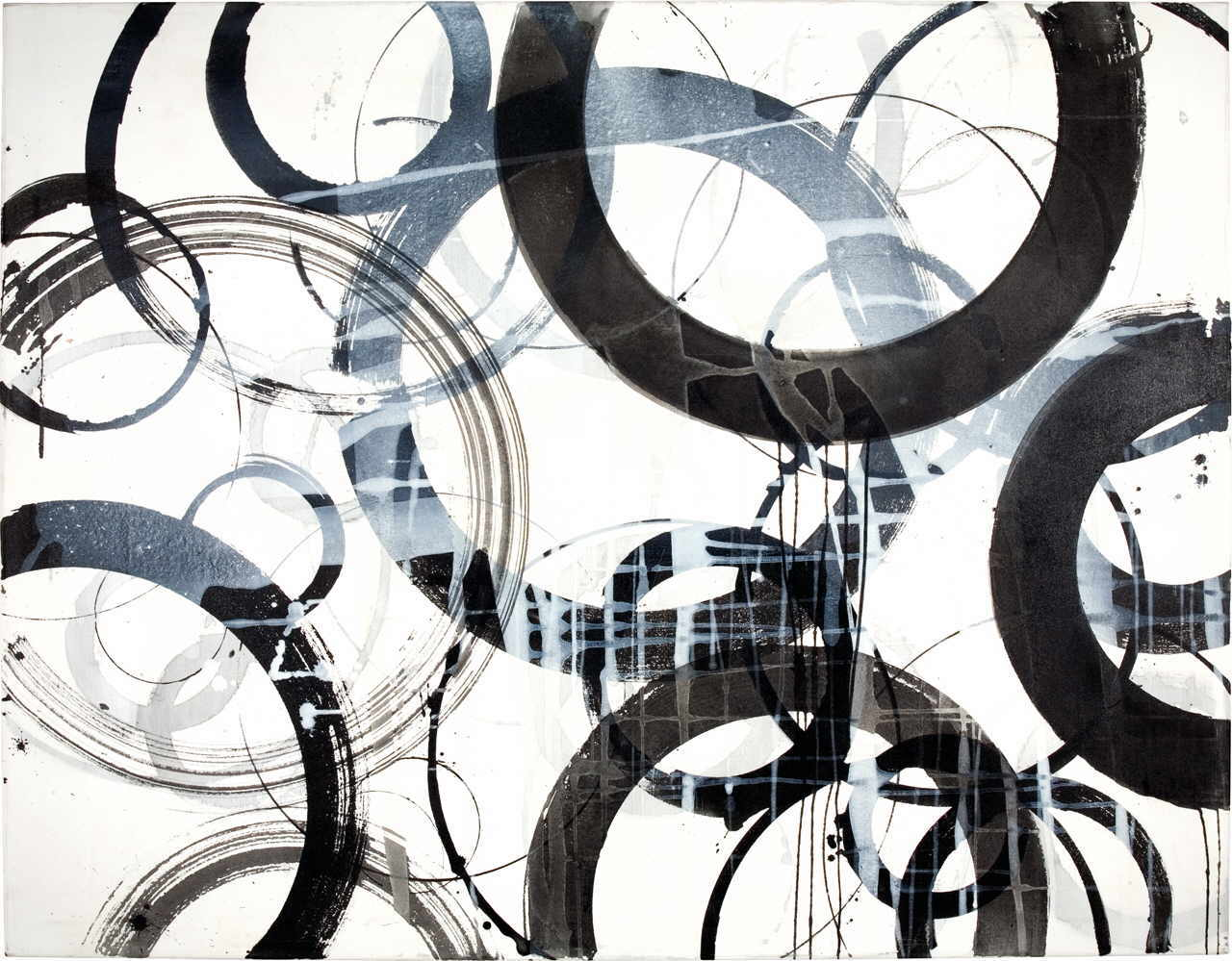 Hoefert Wolf D. 
"Multiball #41", 2007
mixed media / canvas
105 x 135 cm