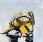 HOHENBERGER Udo 
"Bum - Bum", 2004 
grafito, carbón, acrílico / tela 
 55 x 55 cm  
 
chascar por favor la imagen para agrandar