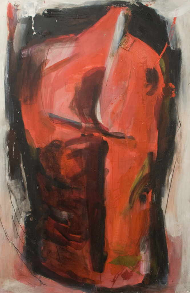 Janele Lui 
aus "Sein Weg", 2006
Mischtechnik / Leinwand
130 x 85 cm
