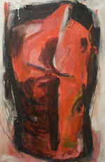 JANELE Lui 
aus "Sein Weg", 2006 
mixed media / canvas 
 130 x 85 cm  
 
please click the image to enlarge