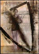 KABAS Robert 
"Karbie schwarzweiss", 2000 
técnica mixta / tela 
 120 x 80 cm  
 
chascar por favor la imagen para agrandar