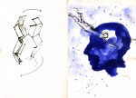 KABAS Robert 
aus "Konzert der 510 Glückwunschkarten", 1996 
mixed media / handmade paper 
2 * 21 x 14 cm  
 
please click the image to enlarge