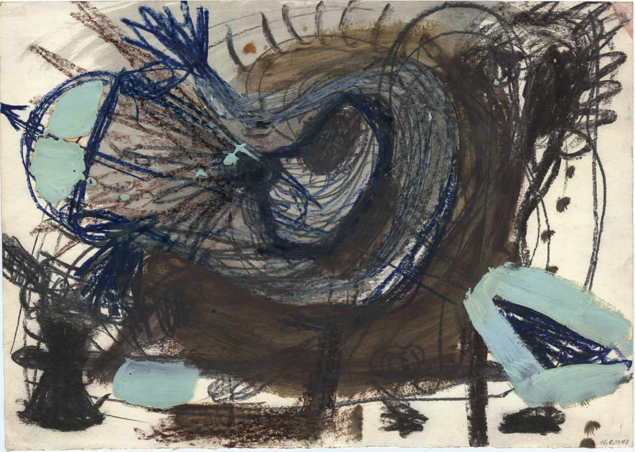 Kaden Siegfried 
untitled, 1983
mixed media / paper
50 x 70 cm