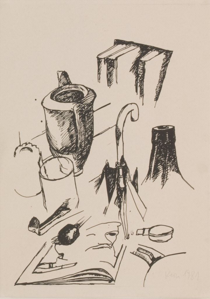 Kern Josef 
Ohne Titel, 1981
Tusche / Papier
42 x 30 cm