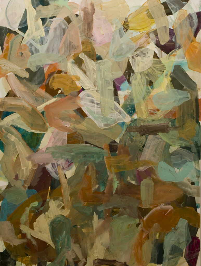 Barbara Klampfl 
„Schichtungen“, 2007
oil / canvas
160 x 120 cm