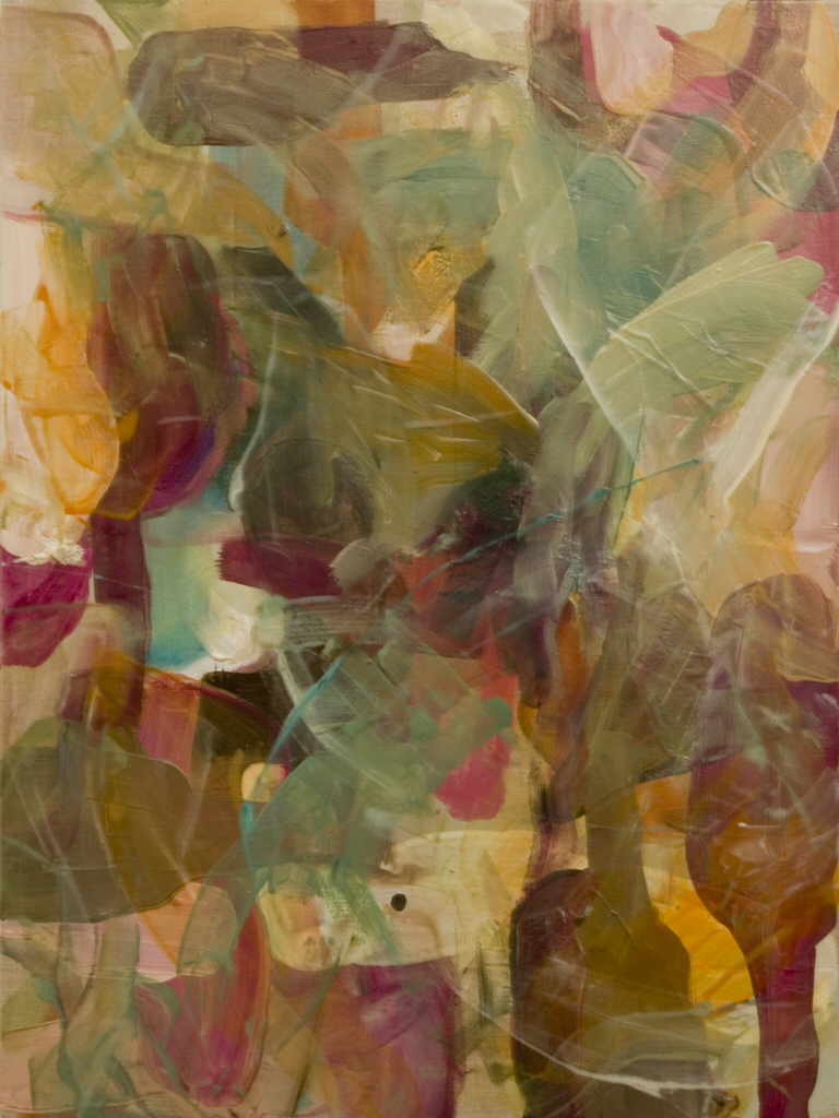 Barbara Klampfl 
„Schichtungen“, 2007
oil / canvas
80 x 75 cm