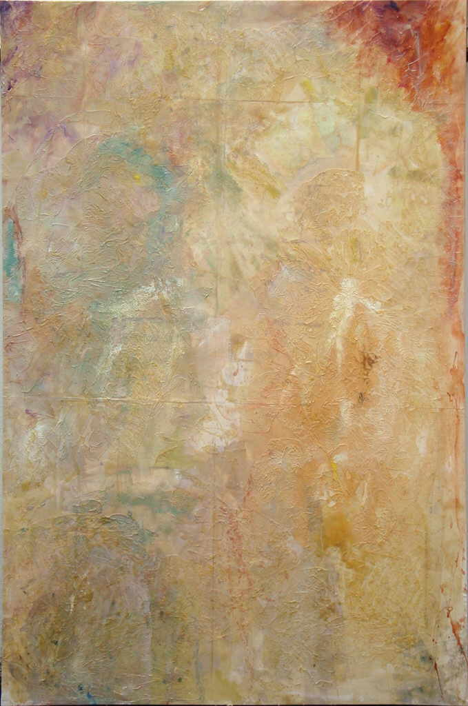 Klampfl Barbara 
"Andacht", 2009
Öl, Kunstharzlack / Leinwand
230 x 150 cm