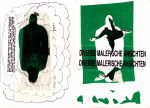 KOMPATSCHER Florin 
aus "Konzert der 510 Glückwunschkarten", 1996 
técnica mixta, collage / papel hecho a mano 
2 * 21 x 14 cm  
 
chascar por favor la imagen para agrandar
