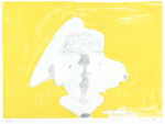 LASSNIG Maria 
"Kopf mit Ohren - Gomera=Mexiko", 1999 
lithography<br />edition: 99 pieces 
Plattengröße 44 x 50 cm  
 
please click the image to enlarge
