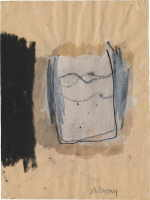 LORAY Cat 
untitled, 1990 
mixed media / paper 
 30 x 22 cm  
 
please click the image to enlarge