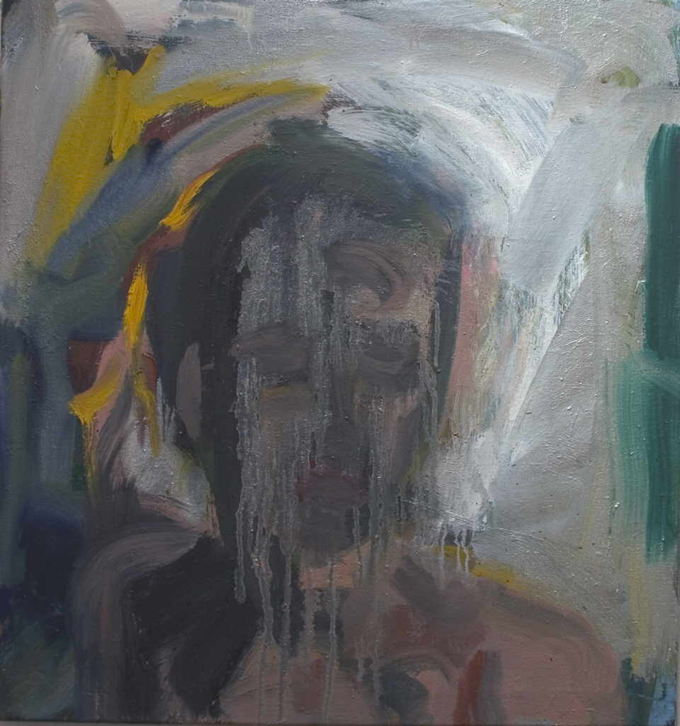 Melichar Ferdinand 
"Gesicht", 2004
oleo / tela
85 x 80 cm