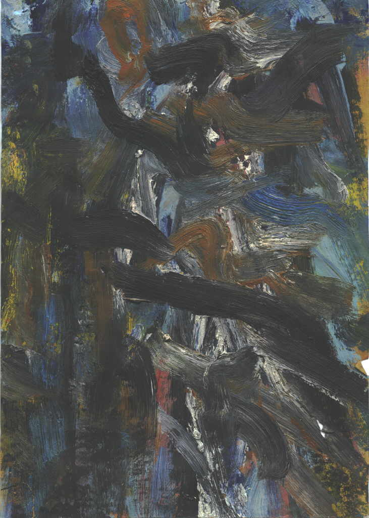 Melichar Ferdinand 
untitled, 1989
oil / newspaper
29 x 21 cm