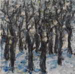 MELICHAR Ferdinand 
"Winterlandschaft", 2000 
oil / canvas 
 100 x 100 cm  
 
please click the image to enlarge