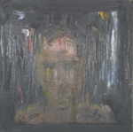 MELICHAR Ferdinand 
"Gesicht", 2004 
oil / canvas 
 87 x 87 cm  
 
please click the image to enlarge