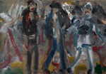 MELICHAR Ferdinand 
"Disco", 2004 
oleo / tela 
 67 x 97 cm  
 
chascar por favor la imagen para agrandar