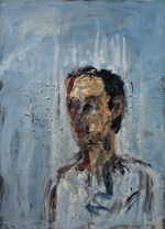 MELICHAR Ferdinand 
"Ahnenbild", 2004 
oil / canvas 
 107 x 77 cm  
 
please click the image to enlarge