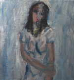 MELICHAR Ferdinand 
"Ahnenbild", 2004 
oleo / tela 
 107 x 100 cm  
 
chascar por favor la imagen para agrandar