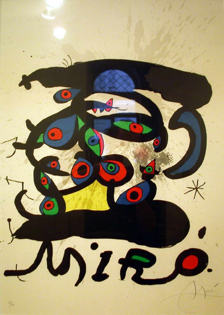 Miró Joan 
Ohne Titel, 1971
Lithographie
85 x 60 cm