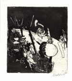 MOLDOVAN Kurt 
"Zirkus", 1971 
grabado (83 / 200) 
Plattengröße 19 x 18 cm Papiergröße 23,9 x 21,7 cm 
 
chascar por favor la imagen para agrandar
