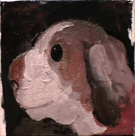 Mosbacher Alois 
"Hund", 2001
Öl / Leinwand
30 x 30 cm