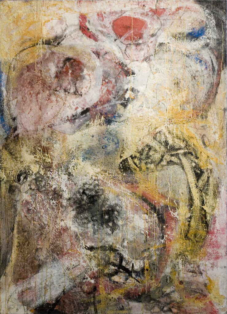 Netusil Alexander 
"Inside me", 2005
técnica mixta, collage / Tela
214 x 153 cm