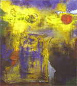 NETUSIL Alexander 
"Stubaital", 1998 
mixed media / canvas 
 200 x 180 cm  
 
please click the image to enlarge