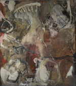 NETUSIL Alexander 
untitled, 2005 
mixed media, collage / canvas 
 180 x 160 cm  
 
please click the image to enlarge