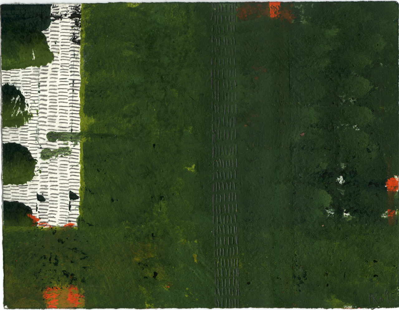 Claus Prokop 
untitled, 1995
mixed media / paper
16 x 22 cm