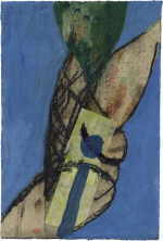RATAITZ Peter 
untitled, 25.2.85 
acrylic, pastel, collage / paper 
 24 x 16 cm  
 
please click the image to enlarge