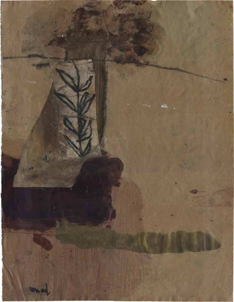 Renard Emmanuelle 
Ohne Titel, 1990
Mischtechnik / Papier
64 x 50 cm