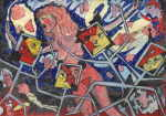 SANDOZ Claude 
untitled, 1980 
gouache, aquarelle, acrylic, pencil / paper 
 29 x 42 cm  
 
please click the image to enlarge