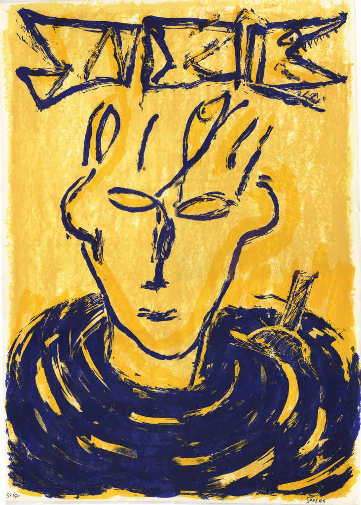 Sapere Horacio 
Ohne Titel, 1991
Lithographie
70 x 50 cm