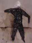SCHWELLE Franz J. 
untitled, 2002 
Teer / cardboard 
 40 x 30 cm  
 
please click the image to enlarge