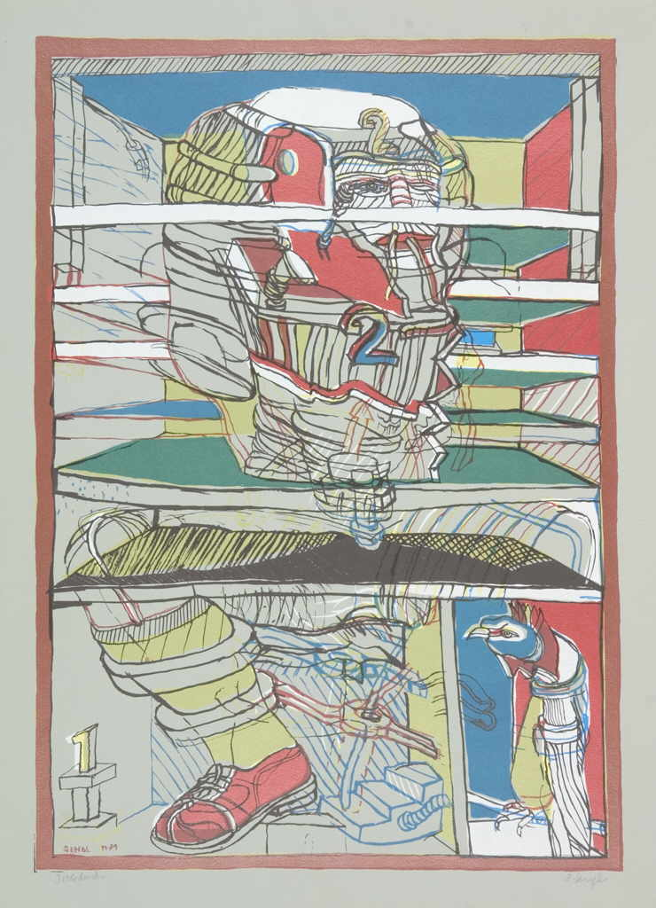 Sengl Peter 
Ohne Titel, 1971
Siebdruck
57 x 40 cm
