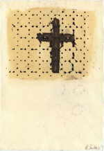 SENNHAUSER Helmut 
untitled, 1997 
mixed media / handmade paper 
 54 x 38 cm  
 
please click the image to enlarge