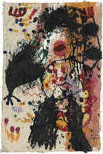 SöLL Michaela 
untitled, 2002 
aquarelle, crayon, pencil / paper 
 72 x 48 cm  
 
please click the image to enlarge