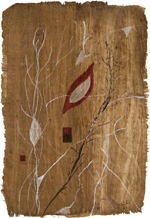 SöLL Michaela 
from the series "feets", 2007 
mixed media / wood veneer 
 34 x 23 cm  
 
please click the image to enlarge