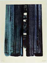SOULAGES Pierre 
untitled, 1974 
color lithography (68 / 85) 
Steingröße 64 x 43 cm  
 
please click the image to enlarge