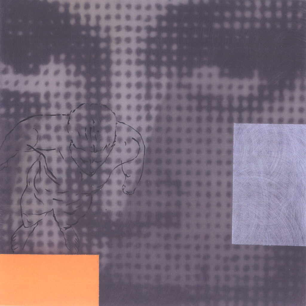 Thomann Hans 
"ZAP", 2001/02
Mischtechnik / Acrylplatten
30 x 30 x 1 cm