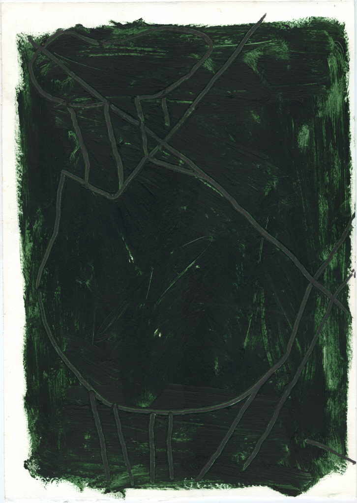 Velez Mario 
Ohne Titel, 1997
Öl, Acryl / Papier
2 * 50 x 35 cmzum vergrern bitte das Bild klicken